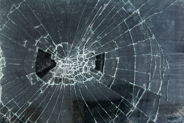 Broken glass